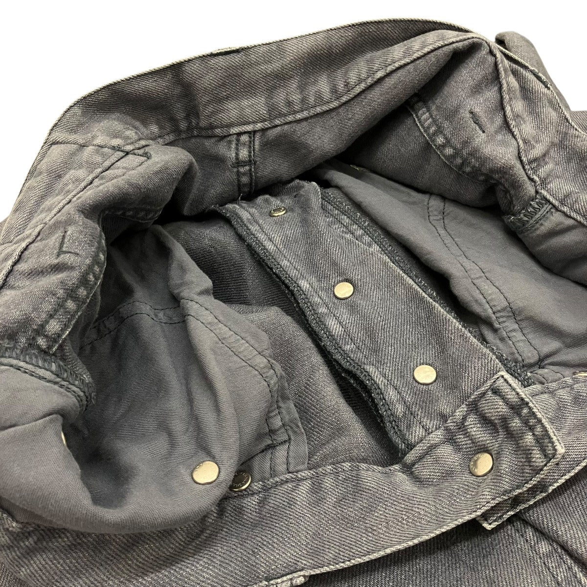 CONFECT リネンカラーデニムパンツ02193-0047 古着・中古-6枚目のアイテム画像