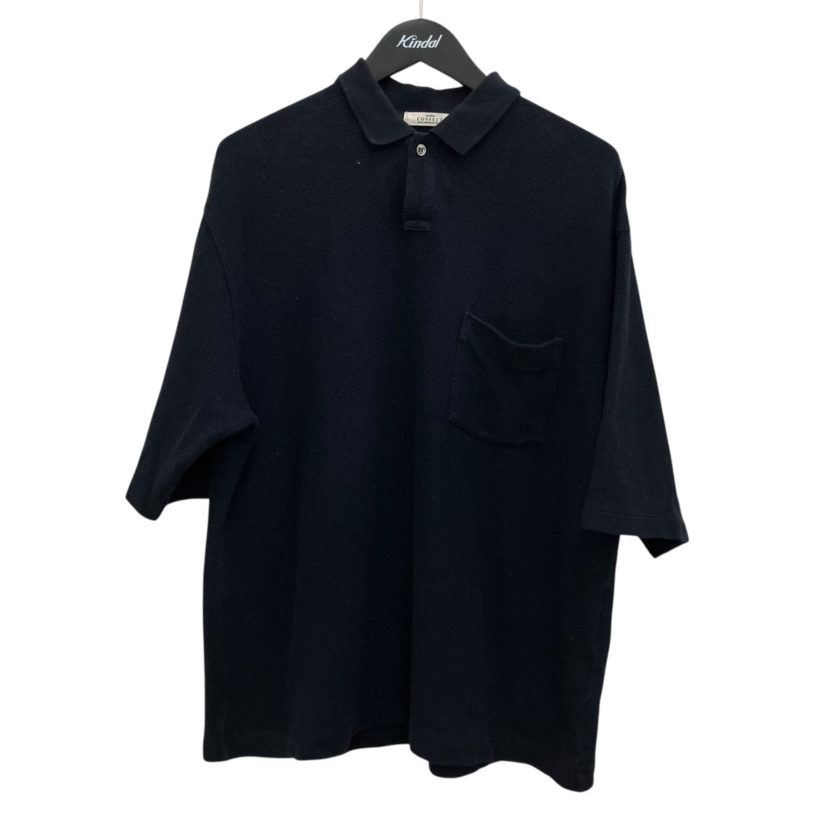 CONFECT モスステッチショートスリーブビッグポロ02192-0055 古着・中古-1枚目のアイテム画像