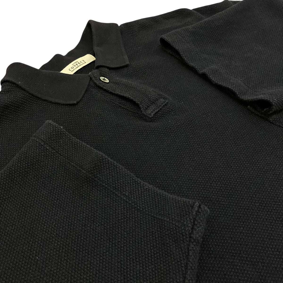 CONFECT モスステッチショートスリーブビッグポロ02192-0055 古着・中古-5枚目のアイテム画像