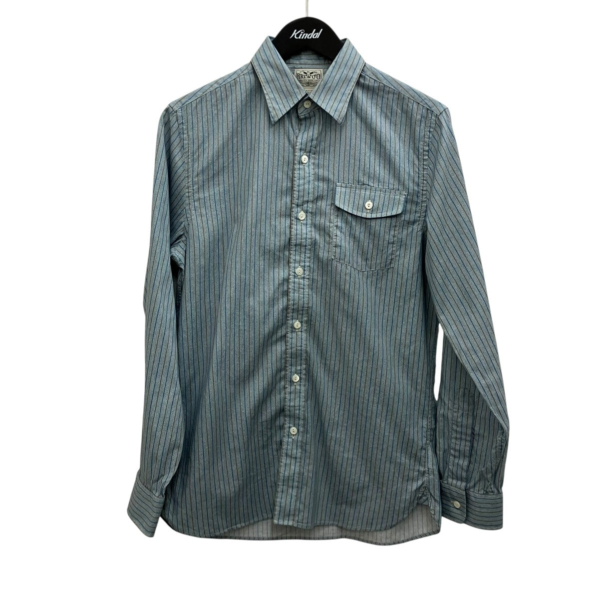 RRL ストライプシャツ 古着・中古-1枚目のアイテム画像