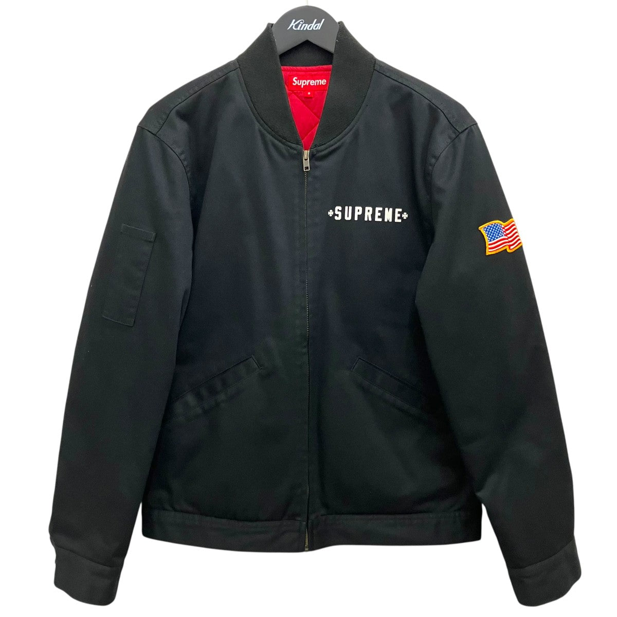 Supreme×INDEPENDENT ジップジャケット 古着・中古-1枚目のアイテム画像