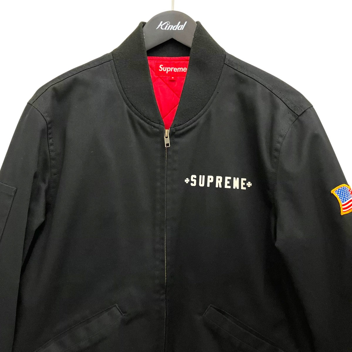Supreme×INDEPENDENT ジップジャケット 古着・中古-3枚目のアイテム画像