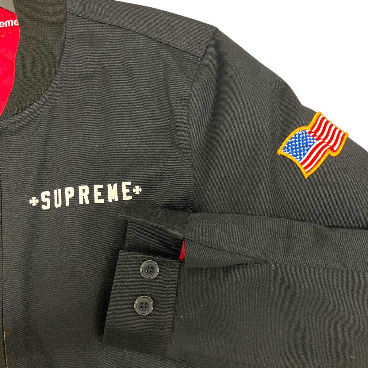 Supreme×INDEPENDENT ジップジャケット 古着・中古-5枚目のアイテム画像