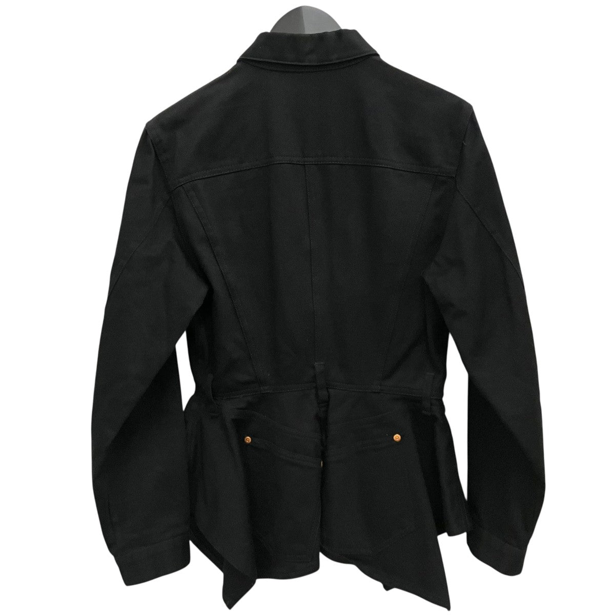 JUNIOR GAULTIER ペプラムデニムジャケット 古着・中古-2枚目のアイテム画像