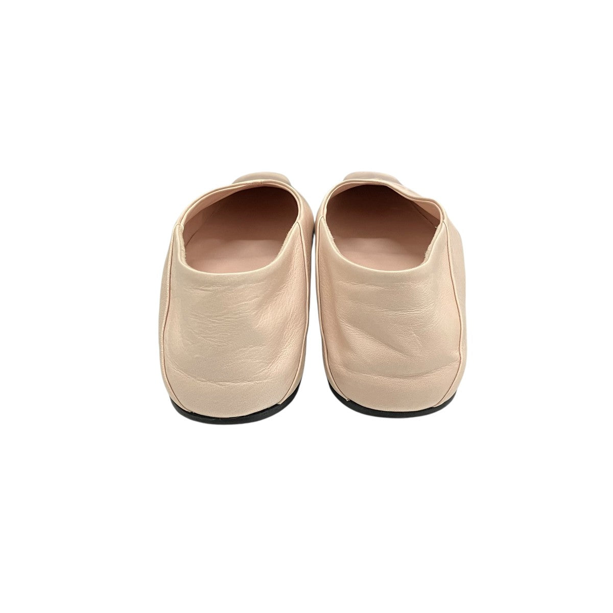 JIL SANDER(ジルサンダー) スクエアトゥーフラットパンプス ピンク