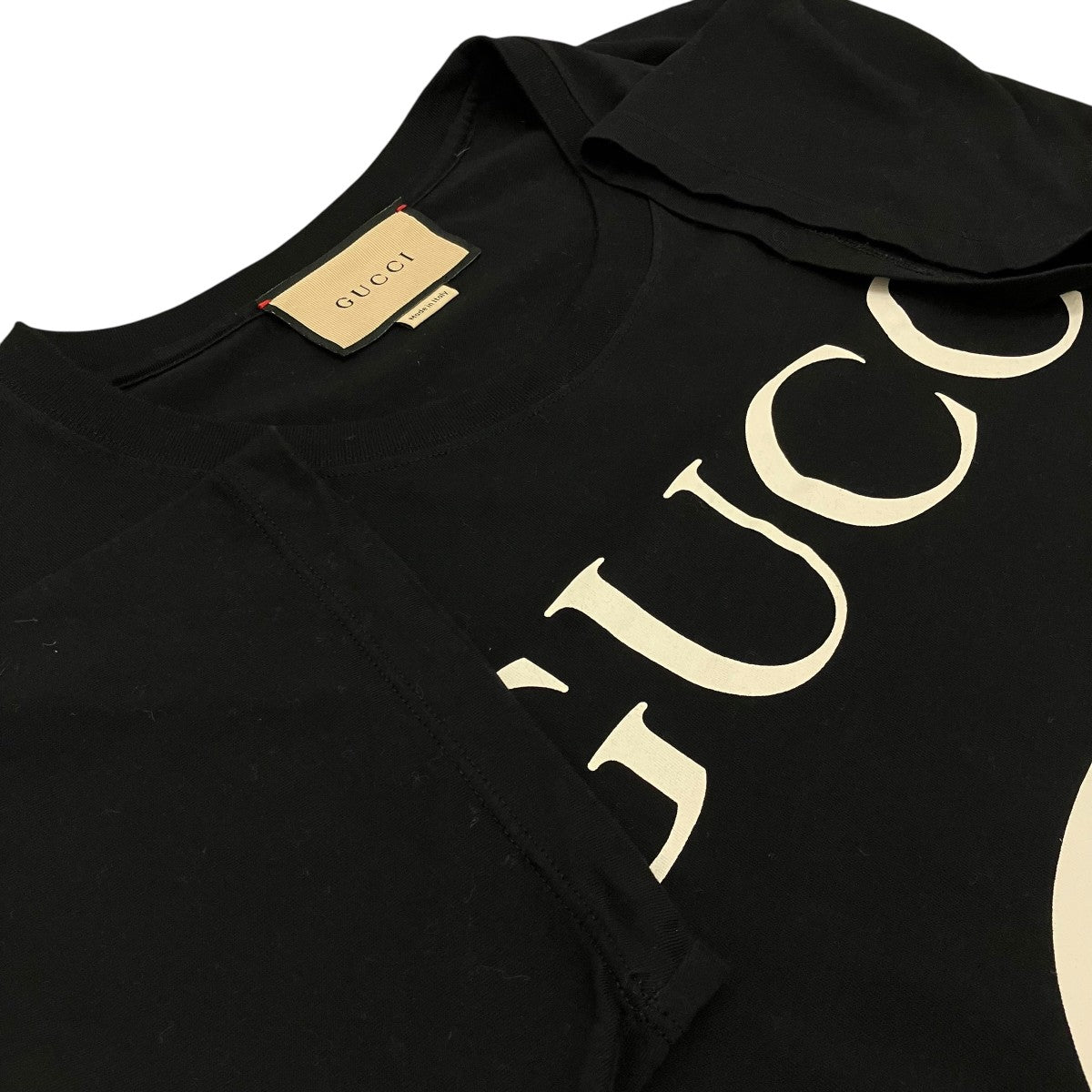 インターロッキングGプリントTシャツ493117