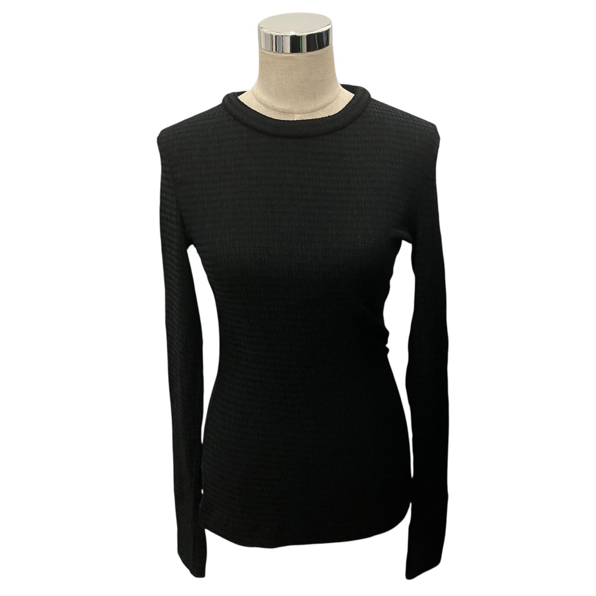 JIL SANDER 23SS【Long Sleeve Crinkle Top】カットソーJ02NH0006 古着・中古-1枚目のアイテム画像