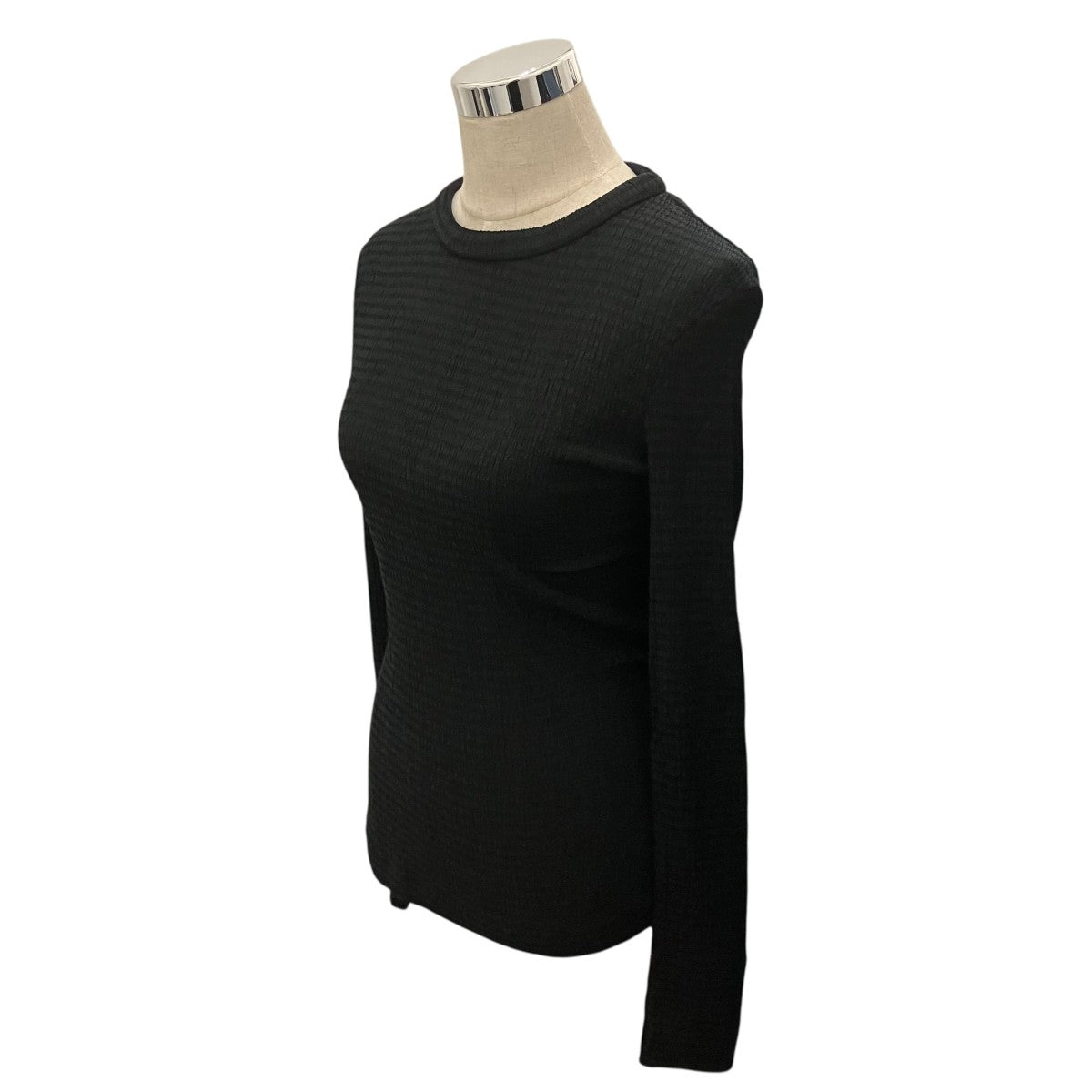JIL SANDER 23SS【Long Sleeve Crinkle Top】カットソーJ02NH0006 古着・中古-3枚目のアイテム画像