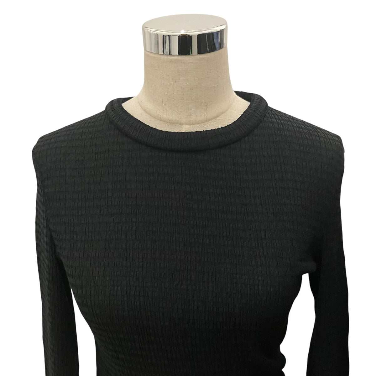 JIL SANDER 23SS【Long Sleeve Crinkle Top】カットソーJ02NH0006 古着・中古-4枚目のアイテム画像