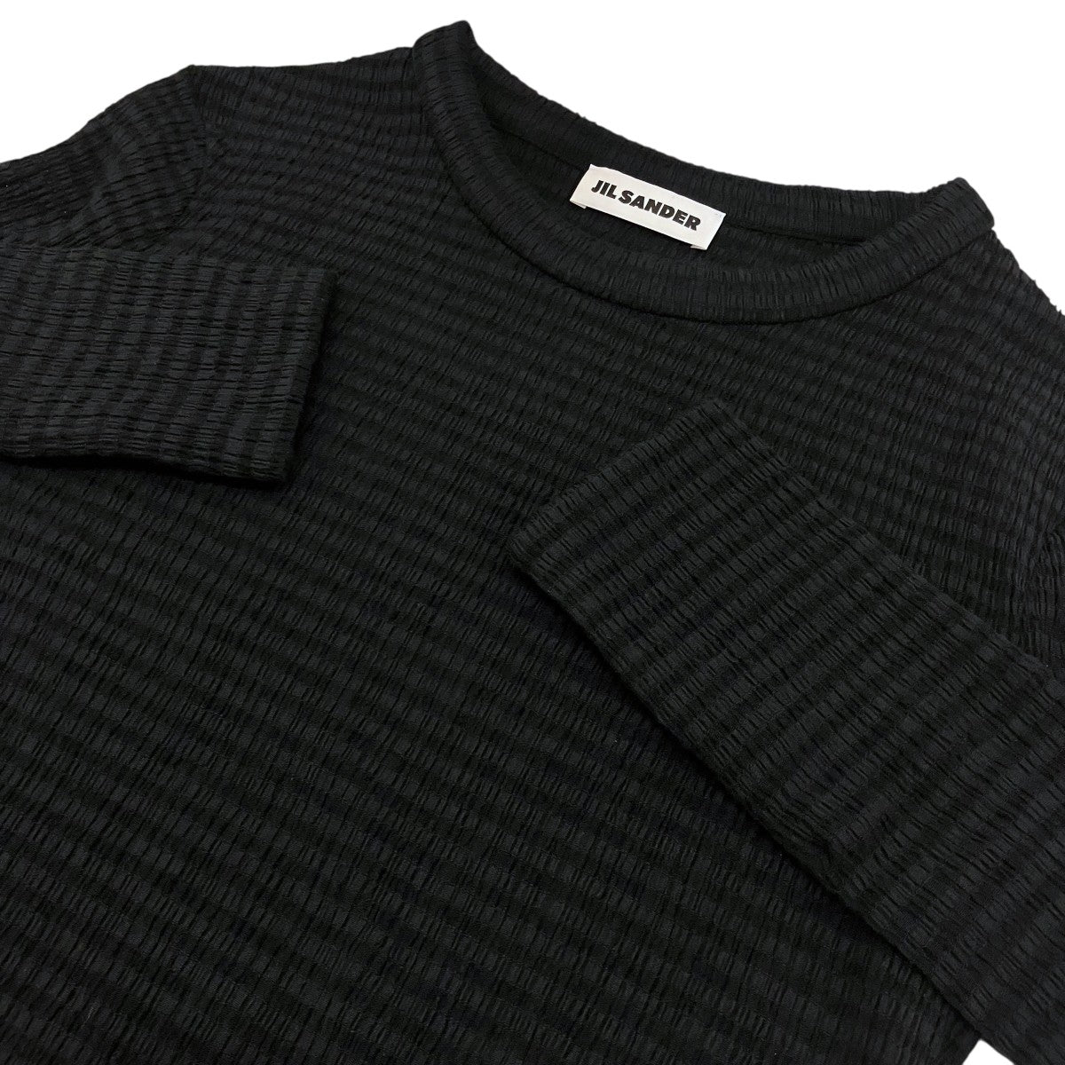 JIL SANDER 23SS【Long Sleeve Crinkle Top】カットソーJ02NH0006 古着・中古-6枚目のアイテム画像