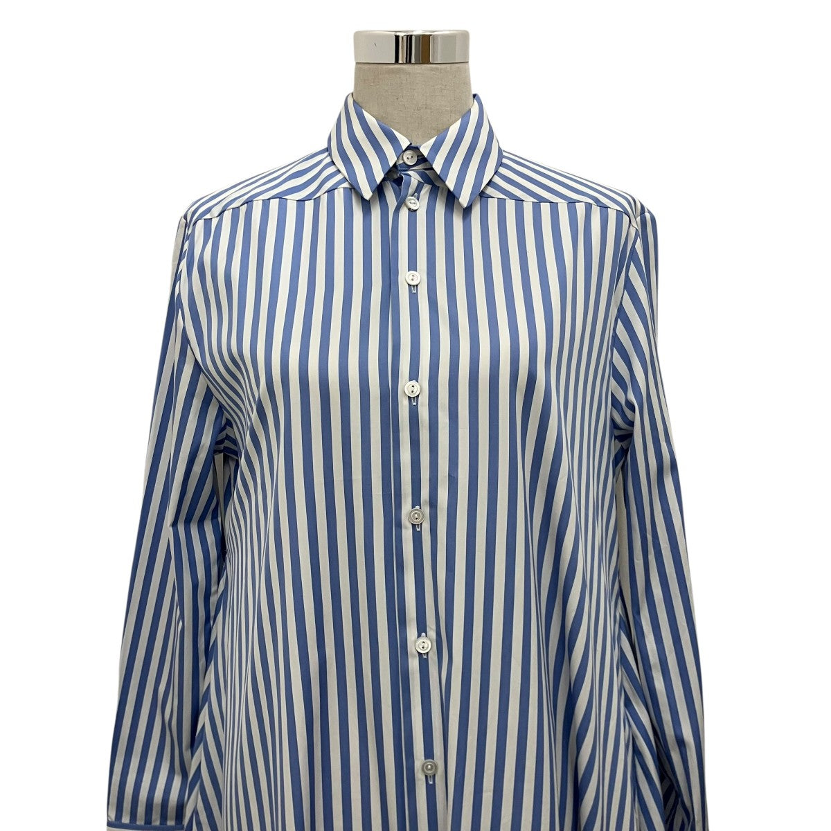 JIL SANDER ストライプシャツワンピースJSPQ502206WQ24511001 古着・中古-3枚目のアイテム画像