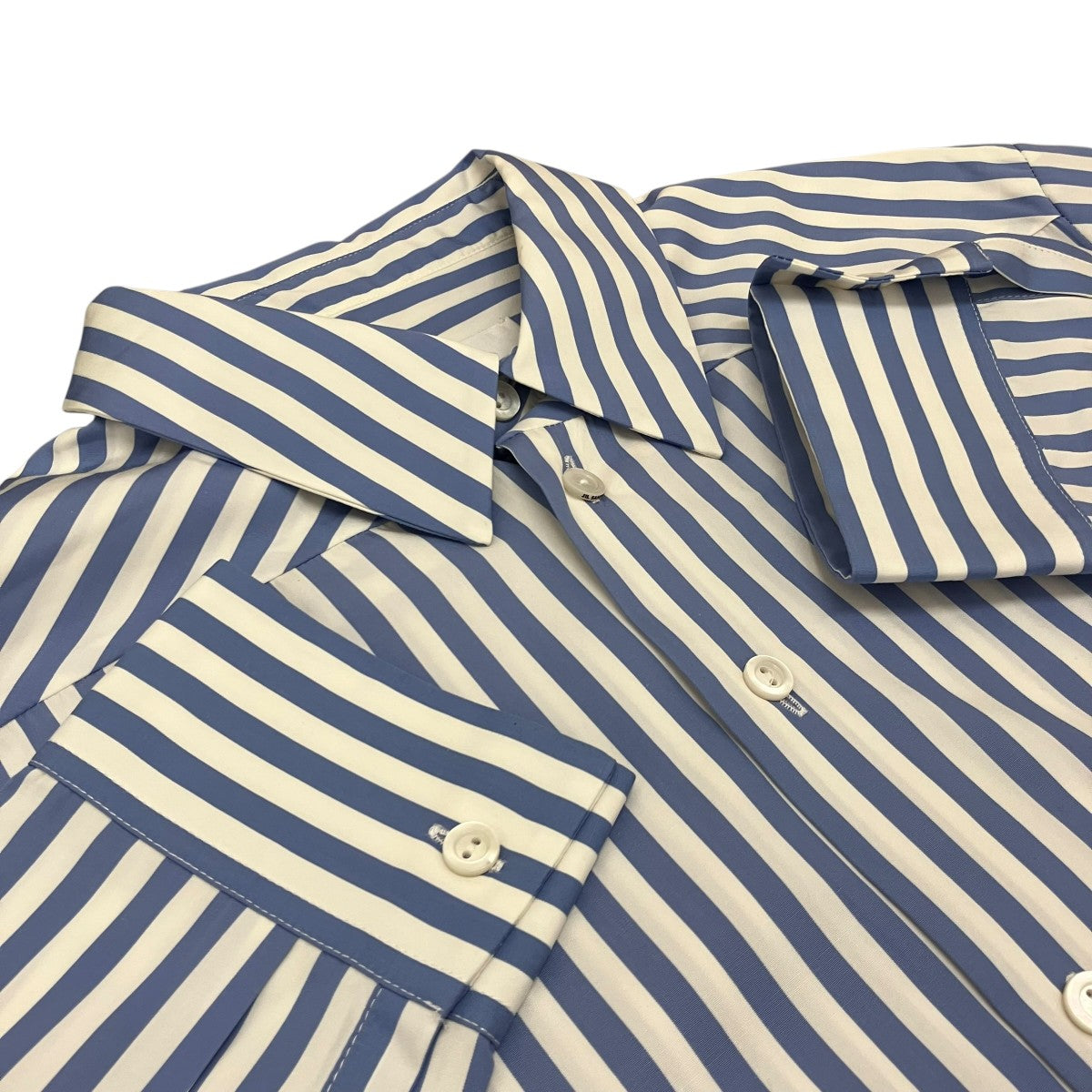 JIL SANDER ストライプシャツワンピースJSPQ502206WQ24511001 古着・中古-5枚目のアイテム画像