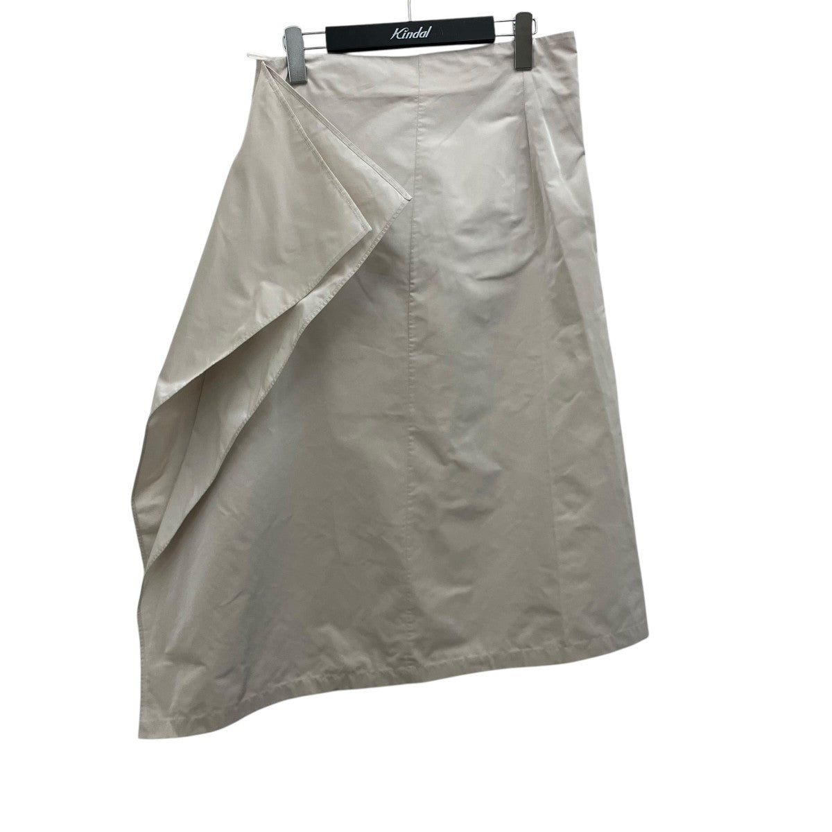 JIL SANDER ポリエステルシルク アシンメトリー スカートJSPL351806 古着・中古-1枚目のアイテム画像