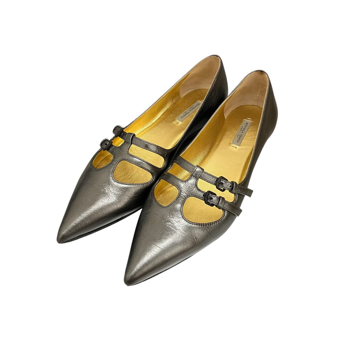 BOTTEGA VENETA ポインテッドトゥパンプス 古着・中古-1枚目のアイテム画像