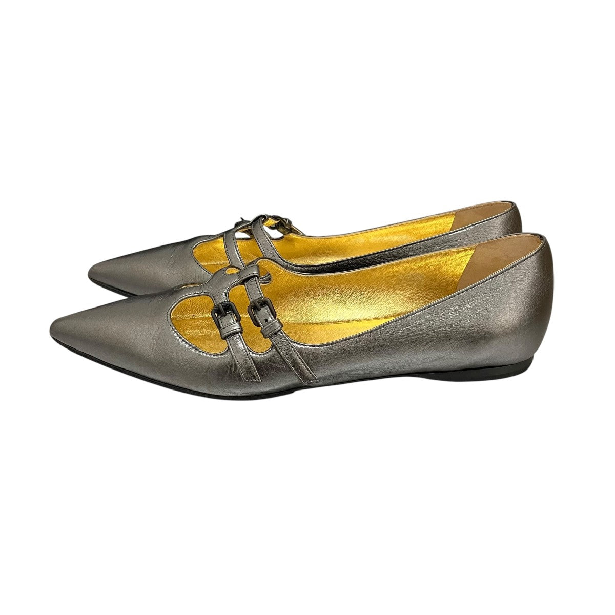 BOTTEGA VENETA ポインテッドトゥパンプス 古着・中古-4枚目のアイテム画像