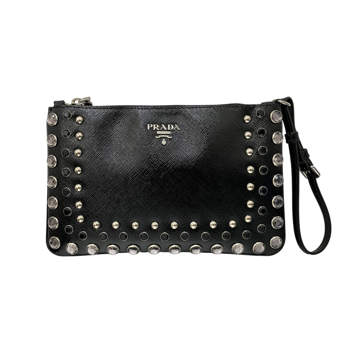 PRADA ビジュークラッチ 古着・中古-1枚目のアイテム画像