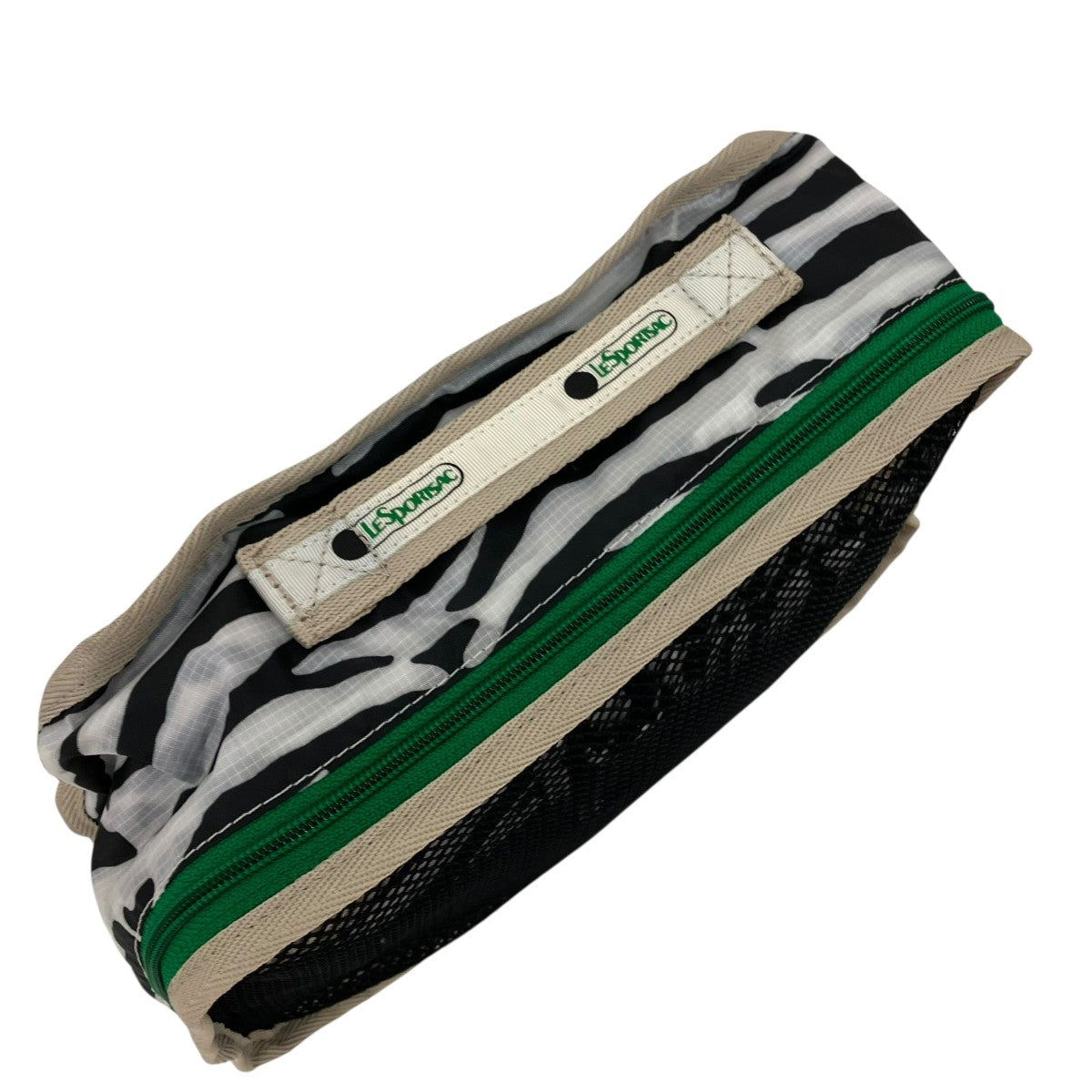 レスポートサックパッキングポーチゼブラ柄 LeSportsac(レスポートサック) CUBE SETゼブラパッキングポーチ