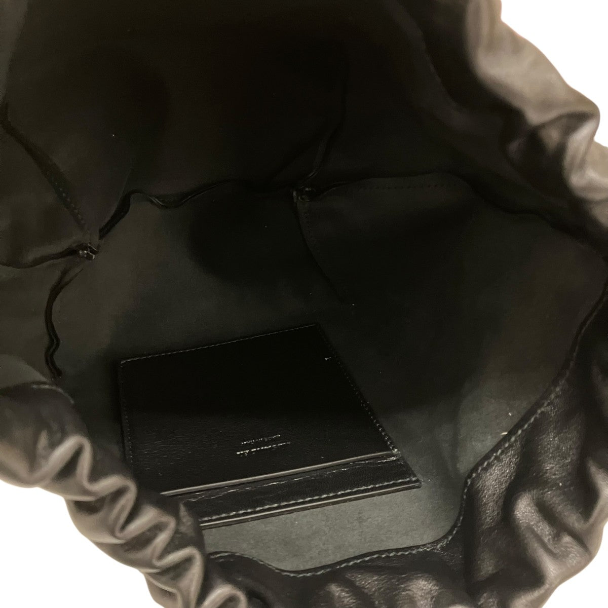 JIL SANDER ドローストリングーバッグ 古着・中古-8枚目のアイテム画像