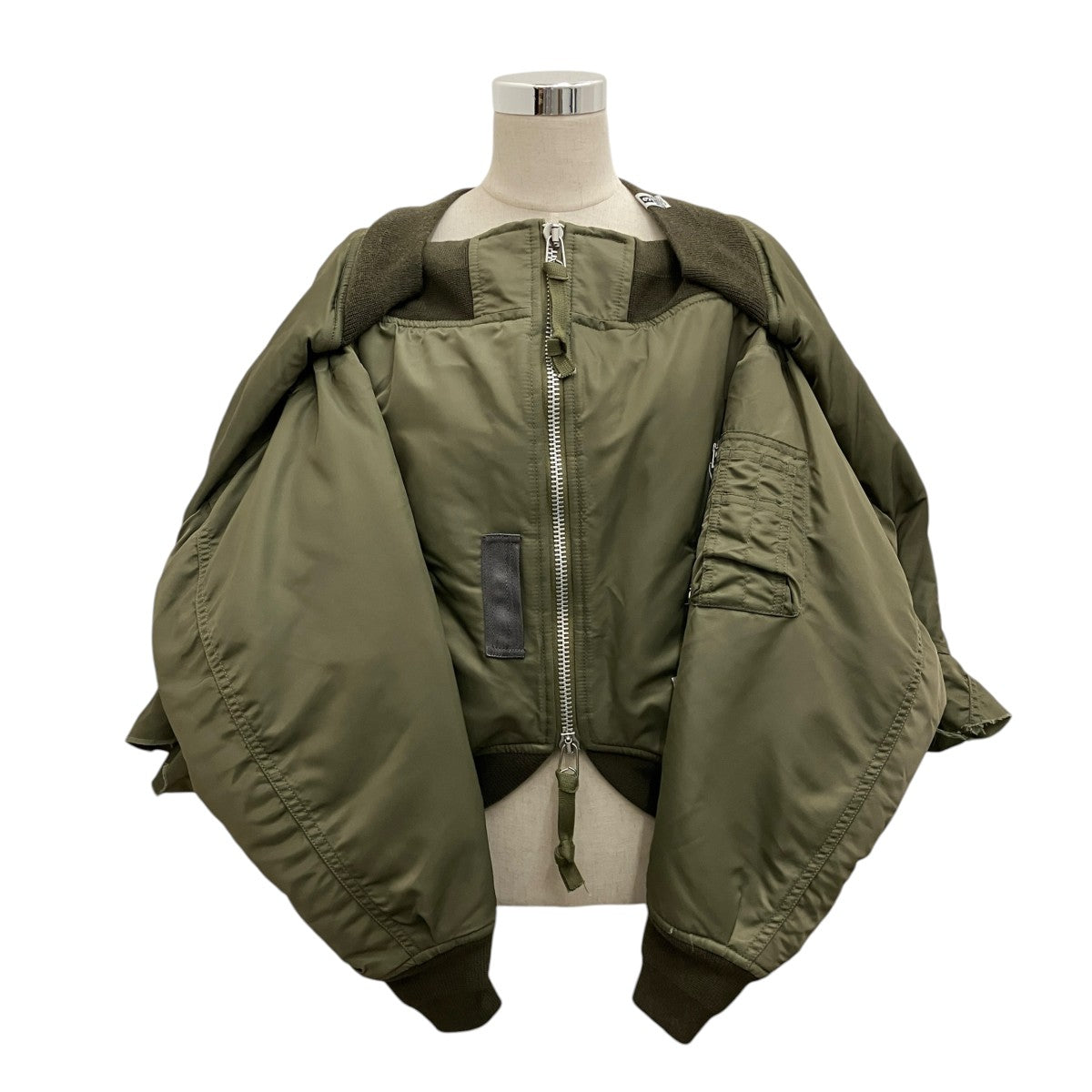 Maison MIHARA YASUHIRO 25AW【REVERSED FRONT FLIGHT JACKET】リバースフロントフライトジャケットB15BL051 古着・中古-1枚目のアイテム画像