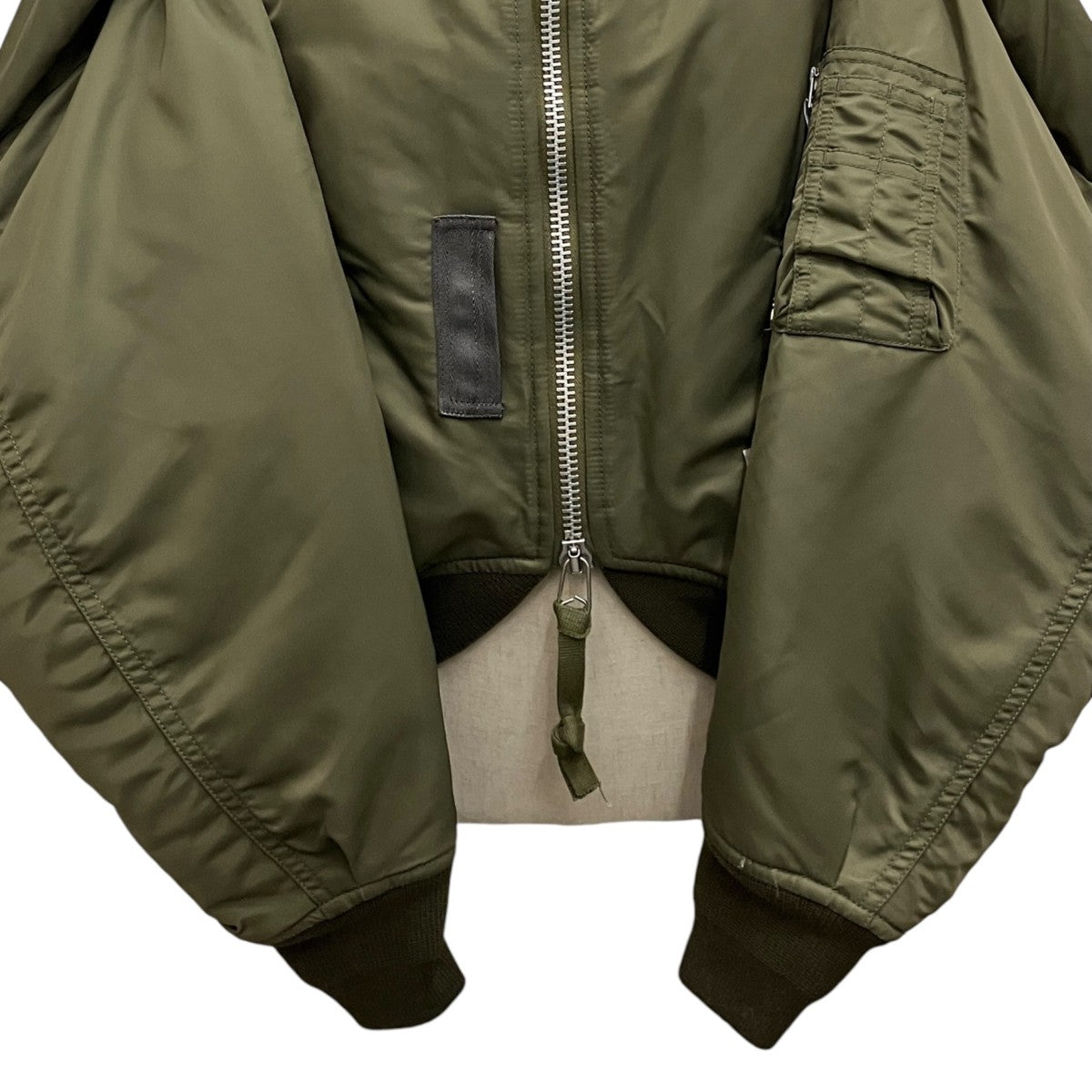 Maison MIHARA YASUHIRO 25AW【REVERSED FRONT FLIGHT JACKET】リバースフロントフライトジャケットB15BL051 古着・中古-4枚目のアイテム画像