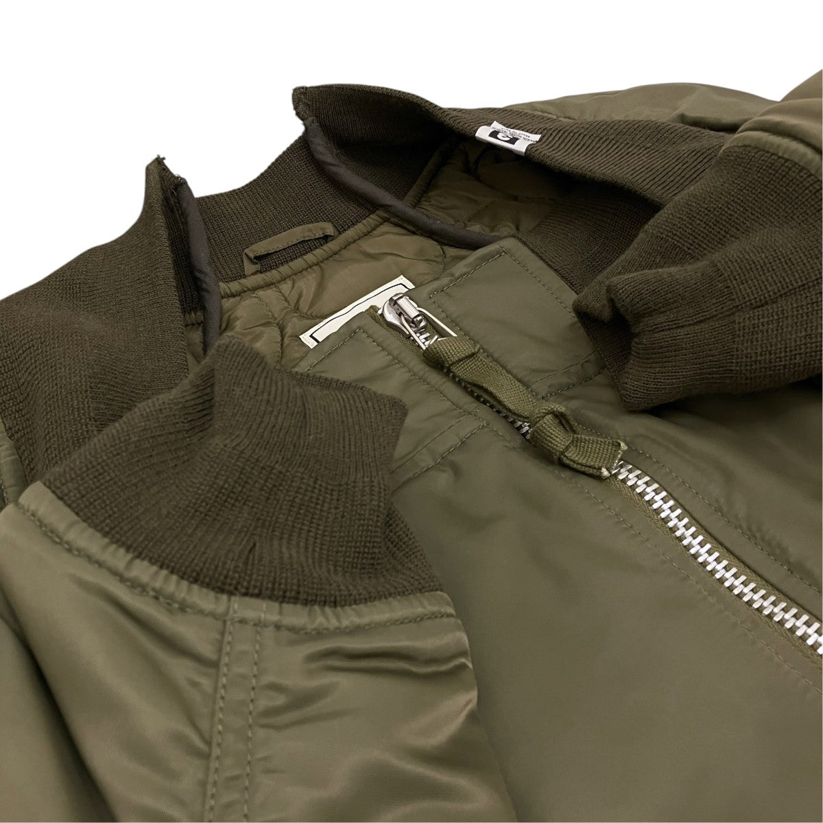 Maison MIHARA YASUHIRO 25AW【REVERSED FRONT FLIGHT JACKET】リバースフロントフライトジャケットB15BL051 古着・中古-5枚目のアイテム画像