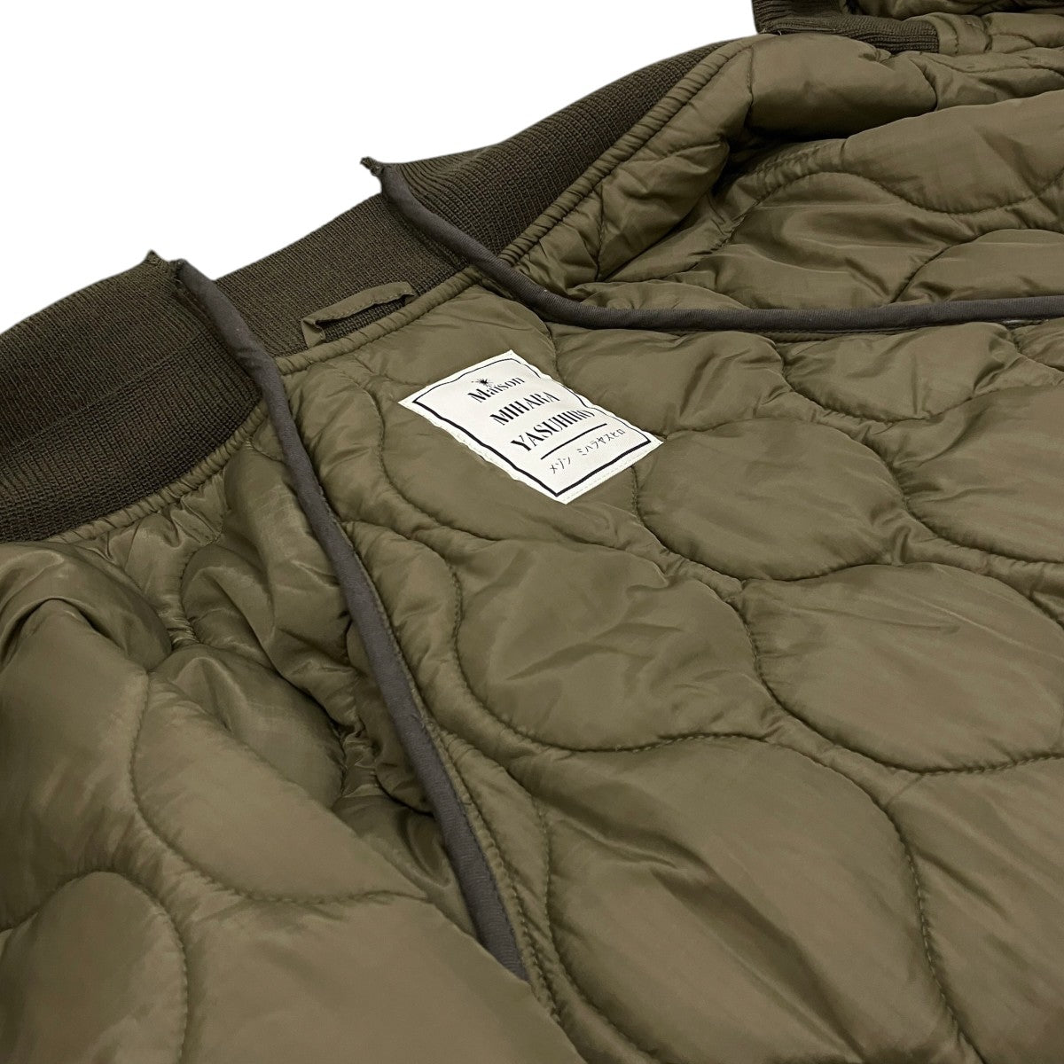 Maison MIHARA YASUHIRO 25AW【REVERSED FRONT FLIGHT JACKET】リバースフロントフライトジャケットB15BL051 古着・中古-6枚目のアイテム画像