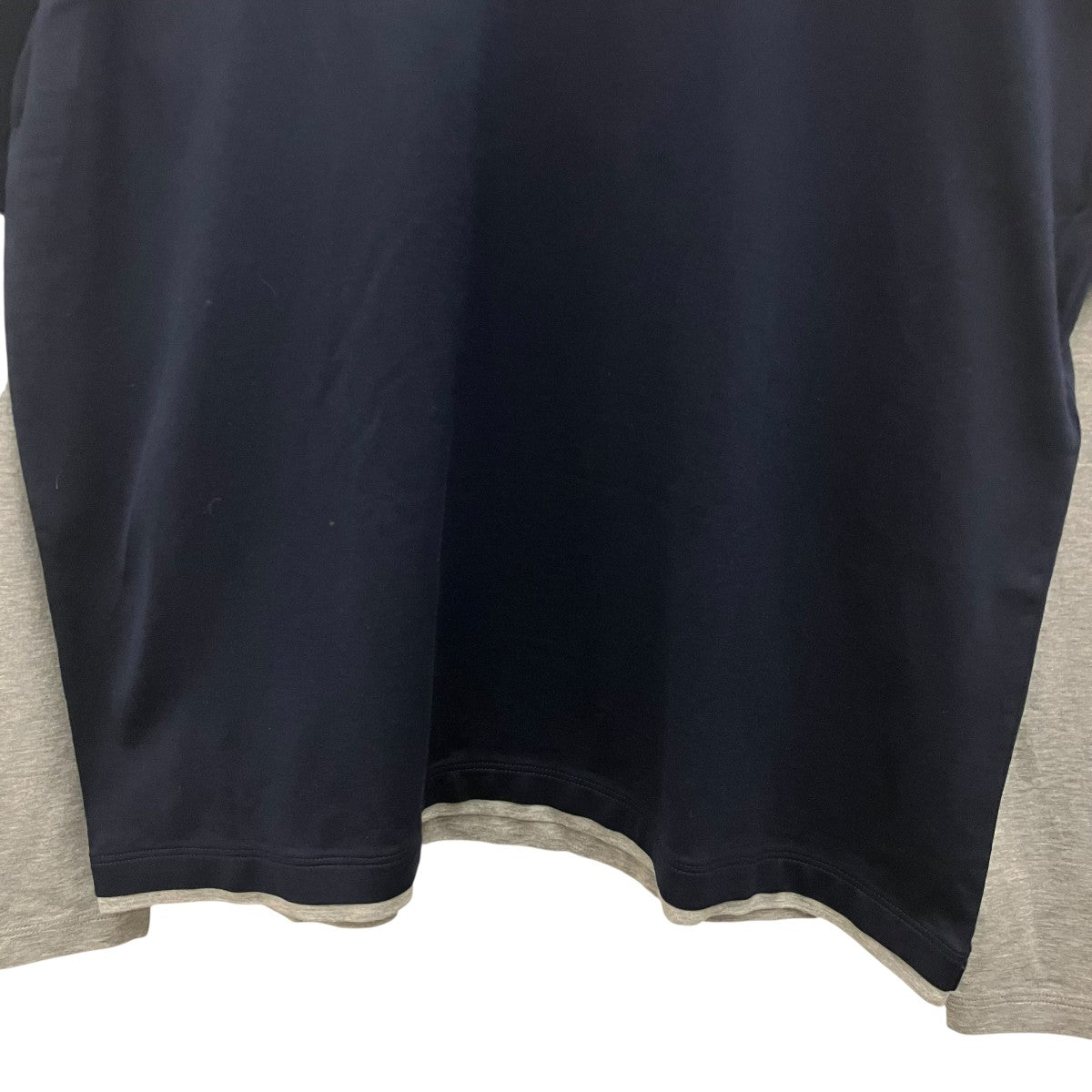 CELINE レイヤードルーズ ロゴ クルーネック長袖TシャツRX06N671Q 古着・中古-4枚目のアイテム画像