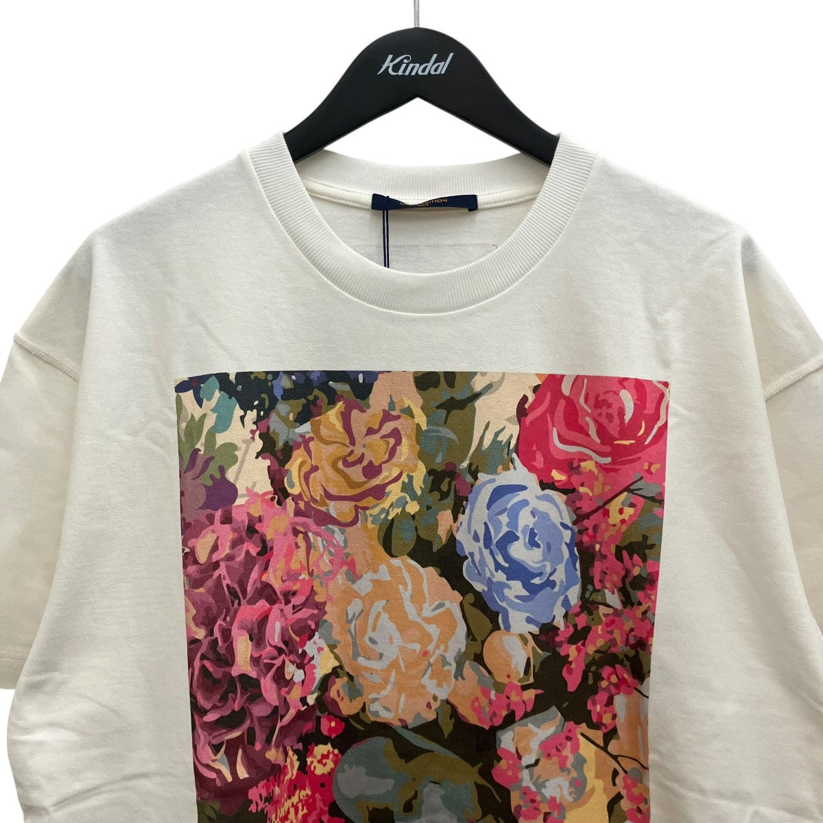 LOUIS VUITTON LVフラワータペストリー フロント プリント TシャツHNY91W 古着・中古-3枚目のアイテム画像