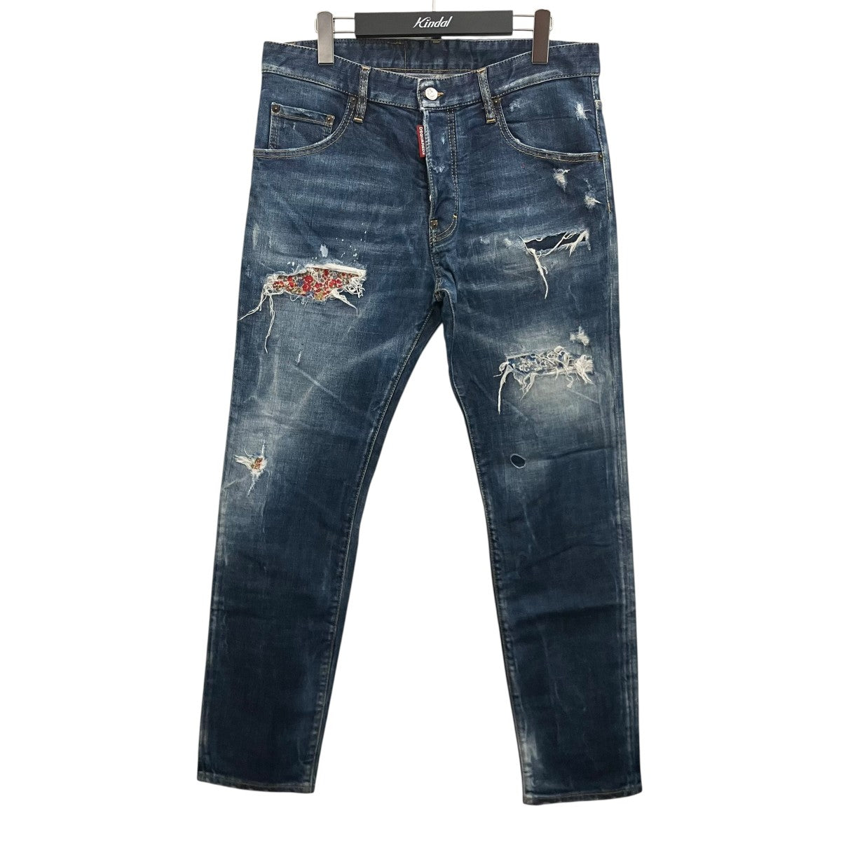 DSQUARED2 18AWRun Dan デニムパンツS71LB0500 古着・中古-1枚目のアイテム画像