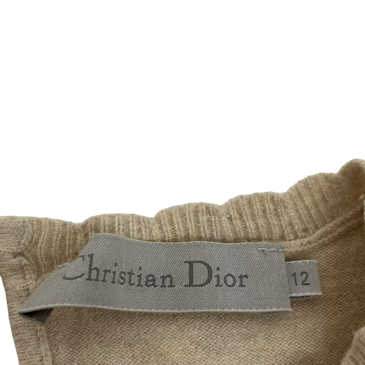 Christian Dior 半袖ニット9HBM14PULB 古着・中古-6枚目のアイテム画像