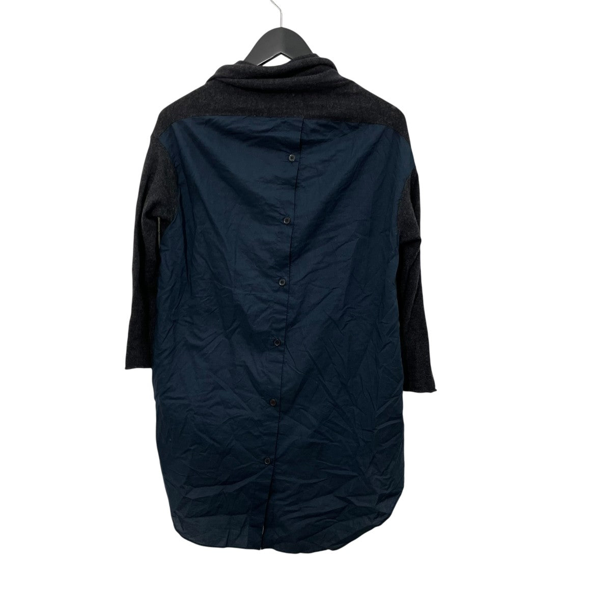 yohji yamamoto+Noir ドッキングカーディガンNY-K22-170 古着・中古-2枚目のアイテム画像