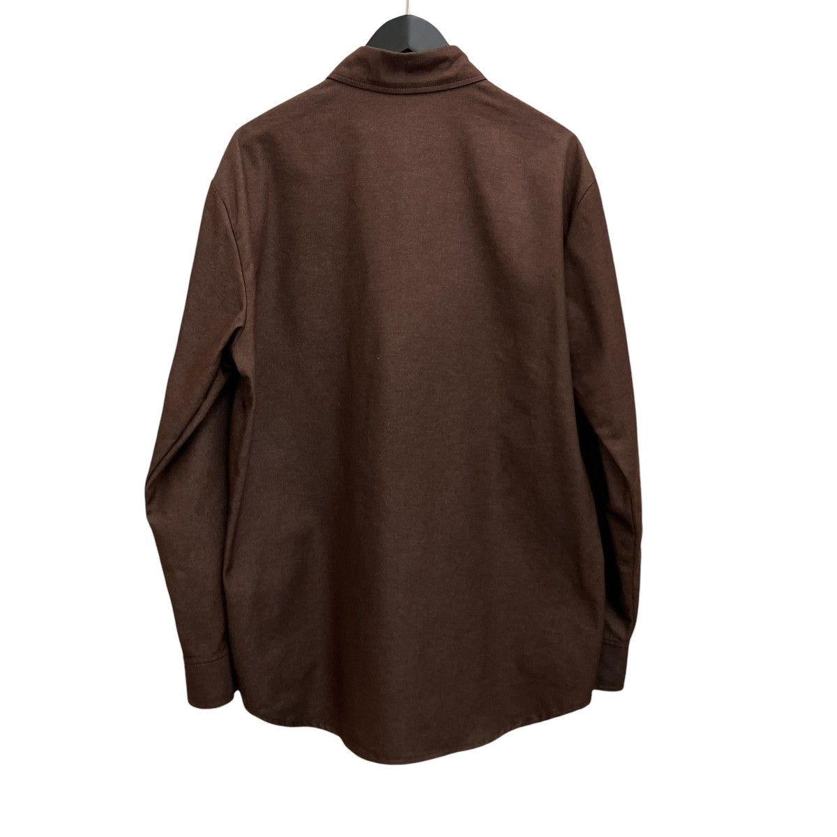 RAF SIMONS 23SSレザーロゴパッチシャツ231-M242 古着・中古-2枚目のアイテム画像
