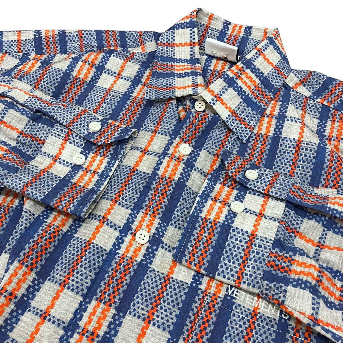 VETEMENTS(ヴェトモン) 【BARBES SHIRT】チェックシャツUE63SH300N