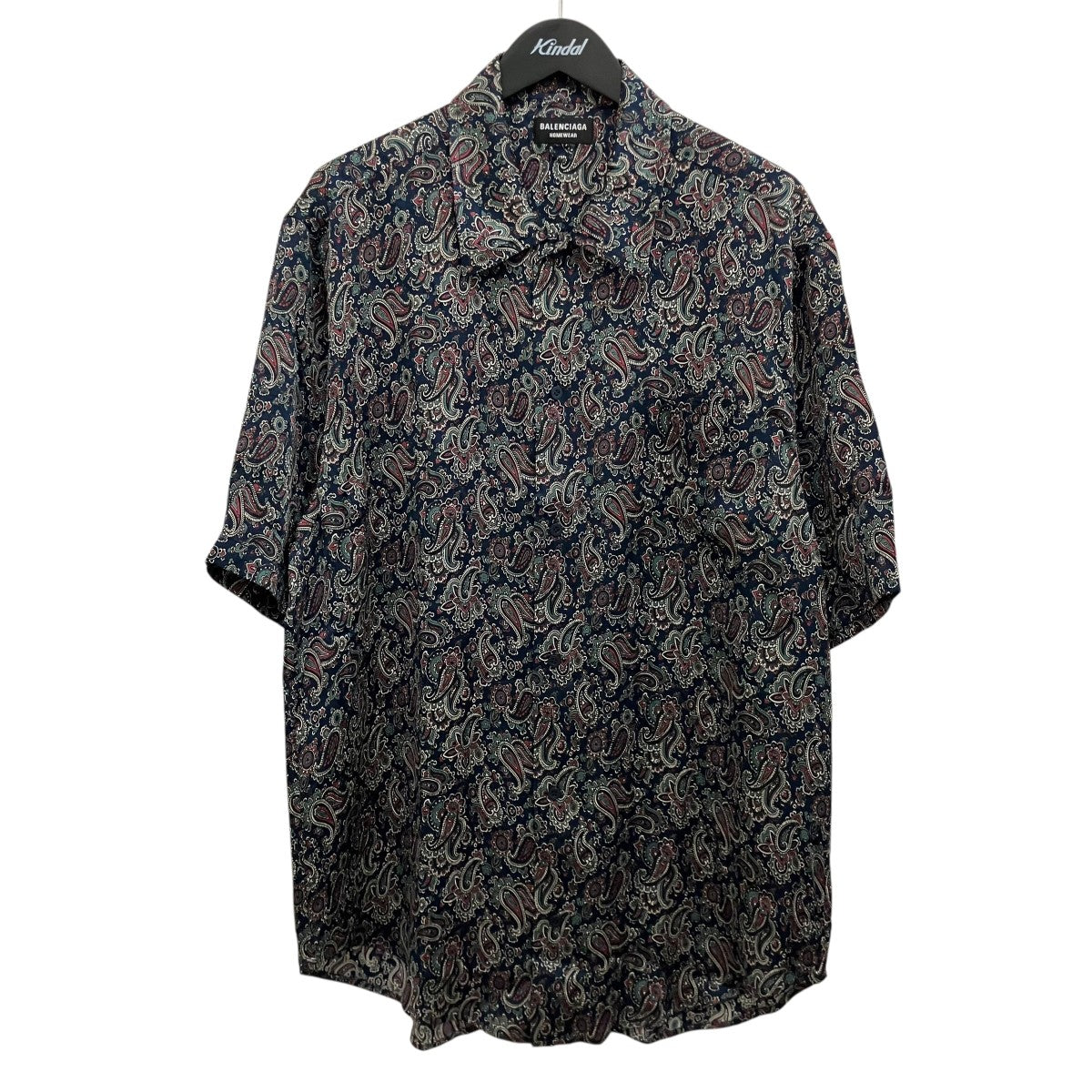 HOMEWEARシルク半袖シャツ681813