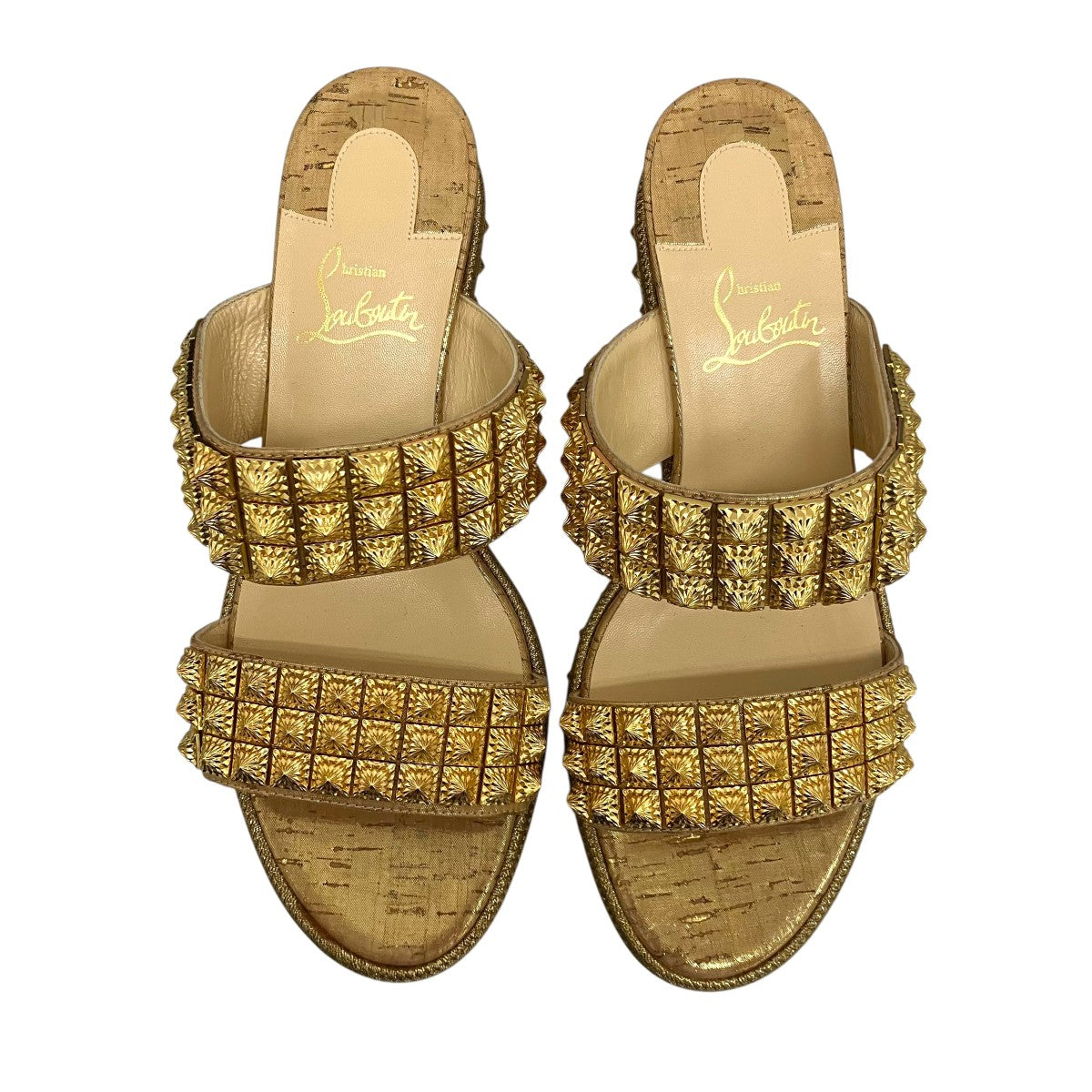 Christian Louboutin スタッズサンダル 古着・中古-5枚目のアイテム画像
