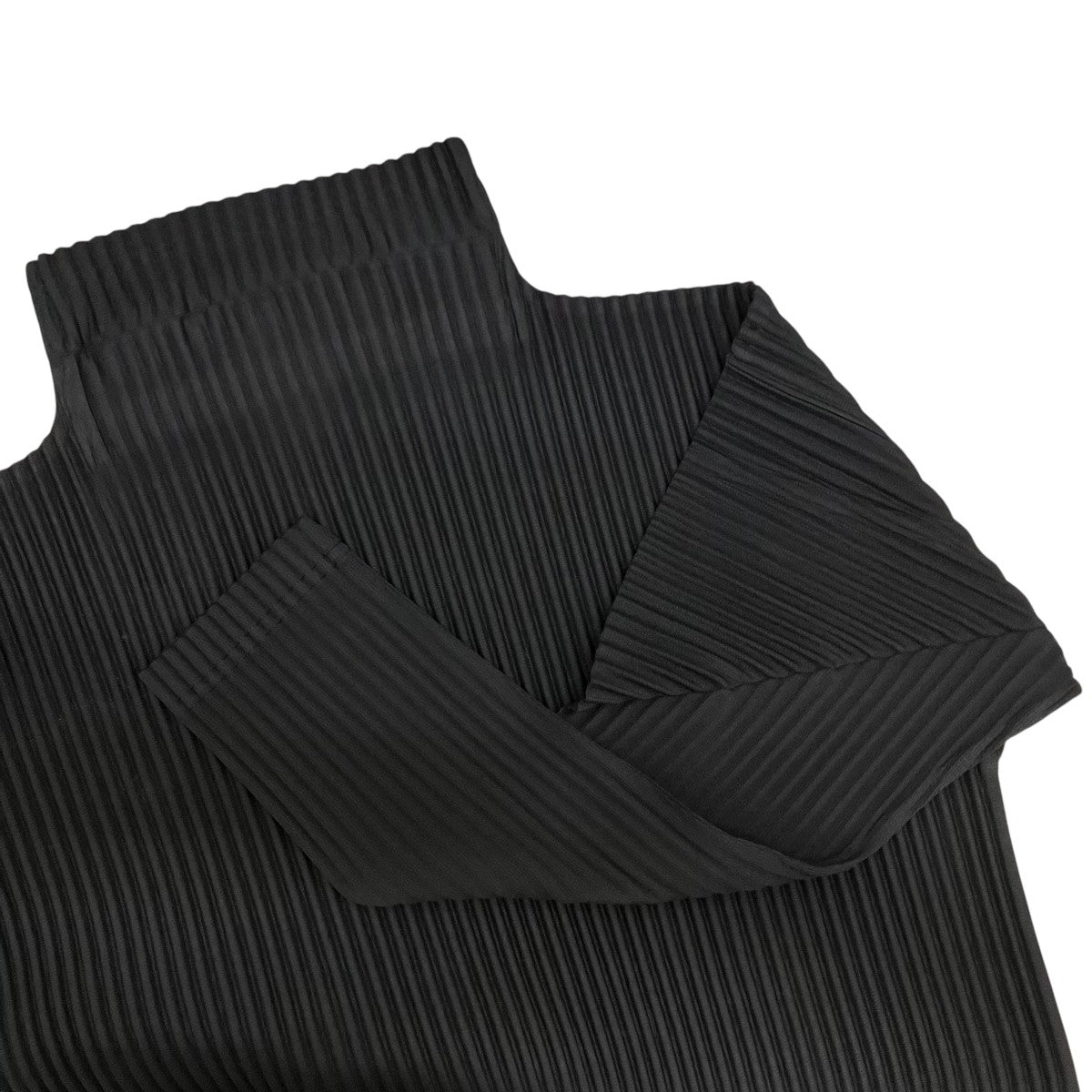 HOMME PLISSE ISSEY MIYAKE 【Basics】プリーツカットソーHP55JK522 古着・中古-4枚目のアイテム画像