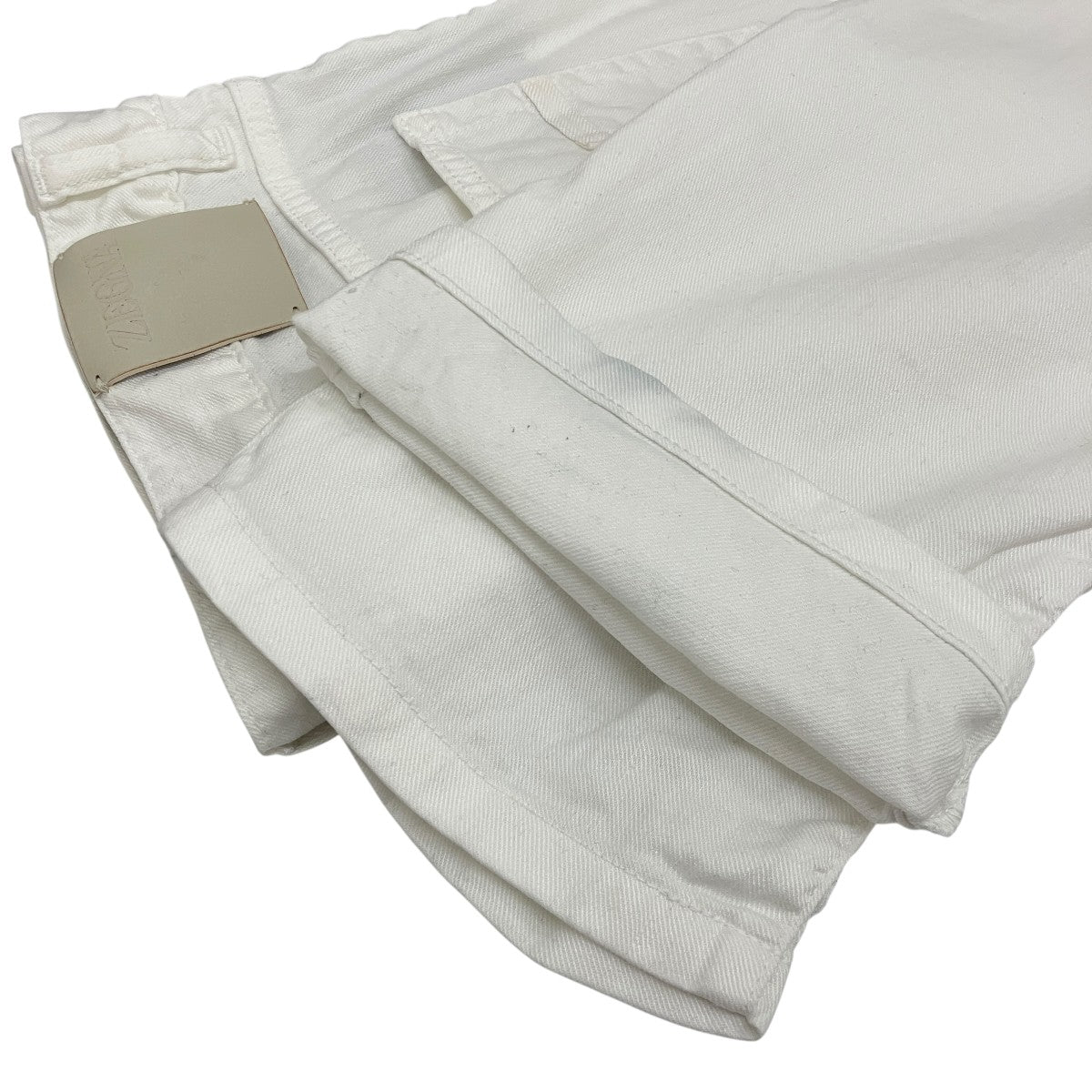 ZEGNA 【ROCCIA】ストレッチリネン＆コットンデニムパンツUFP16A9 古着・中古-7枚目のアイテム画像