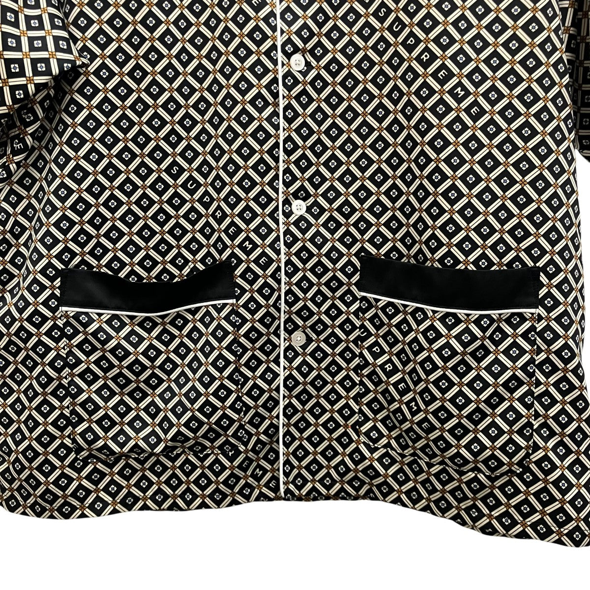 20SS【SATIN PAJAMA SHIRT】サテンパジャマシャツ
