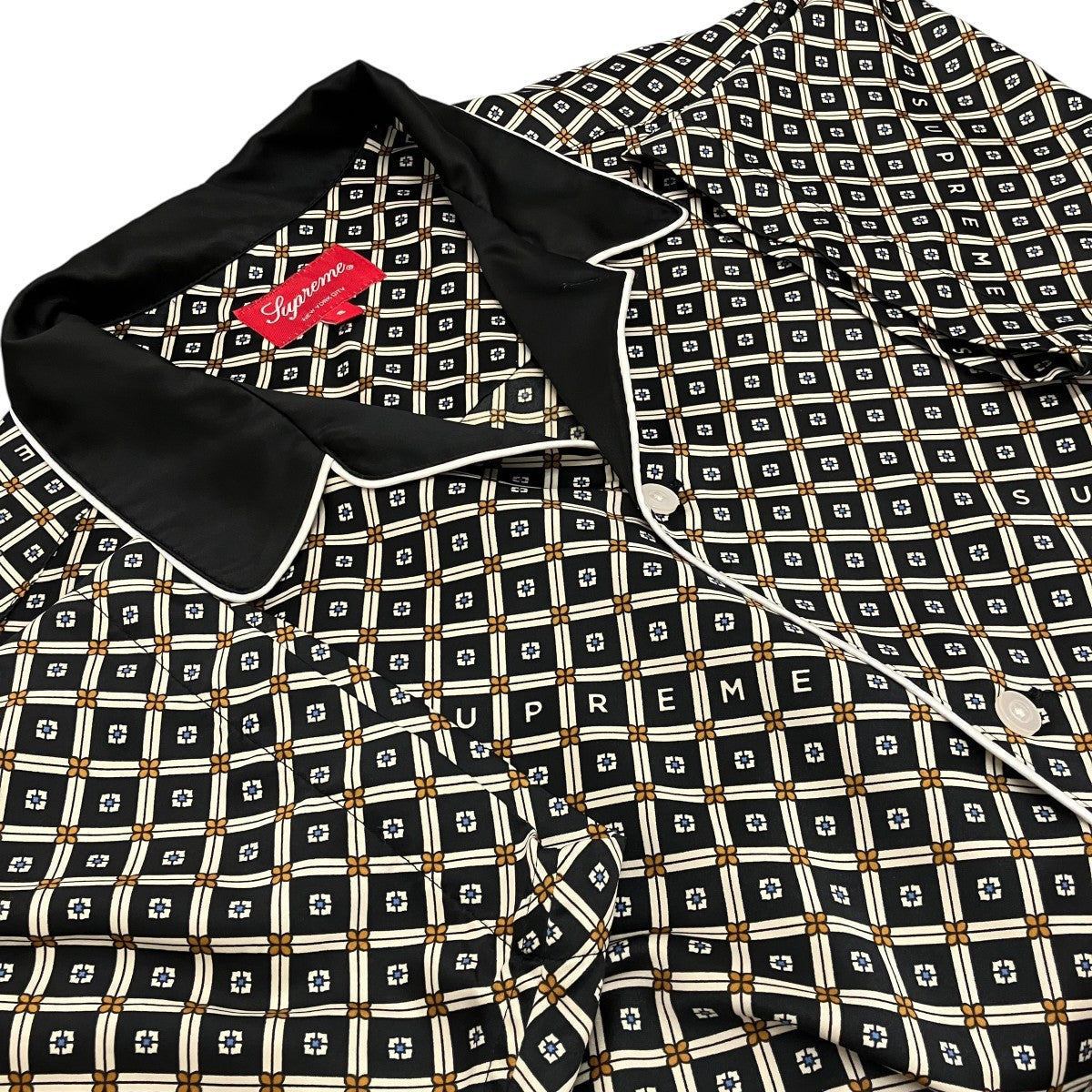 20SS【SATIN PAJAMA SHIRT】サテンパジャマシャツ