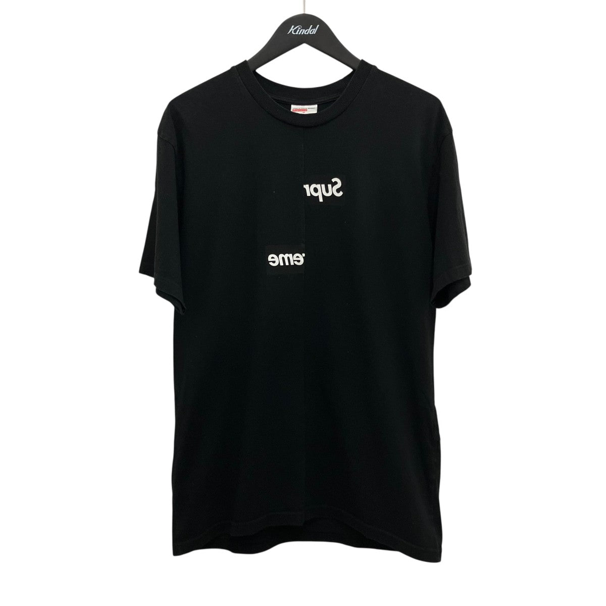 Supreme×COMME des GARCONS SHIRT 18AW【SPLIT BOX LOGO TEE