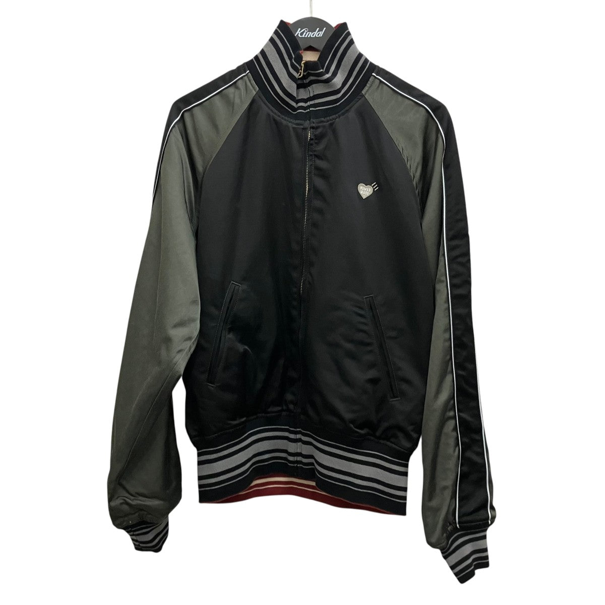 【REVERSIBLE SATIN JACKET】リバーシブルサテンジャケットHM31JK019