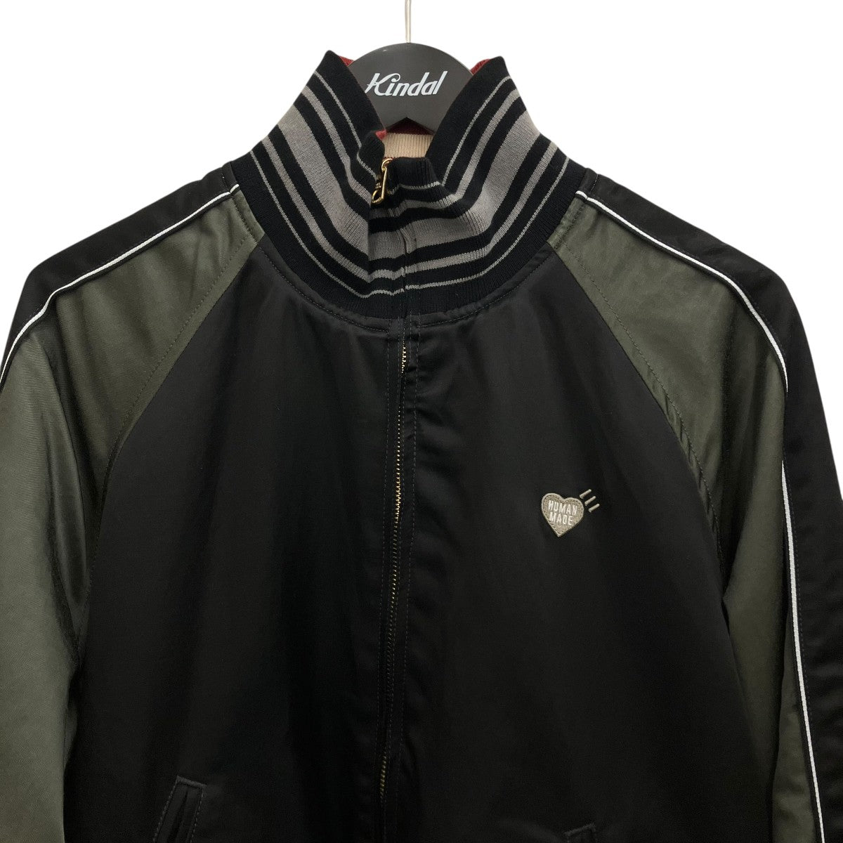 【REVERSIBLE SATIN JACKET】リバーシブルサテンジャケットHM31JK019