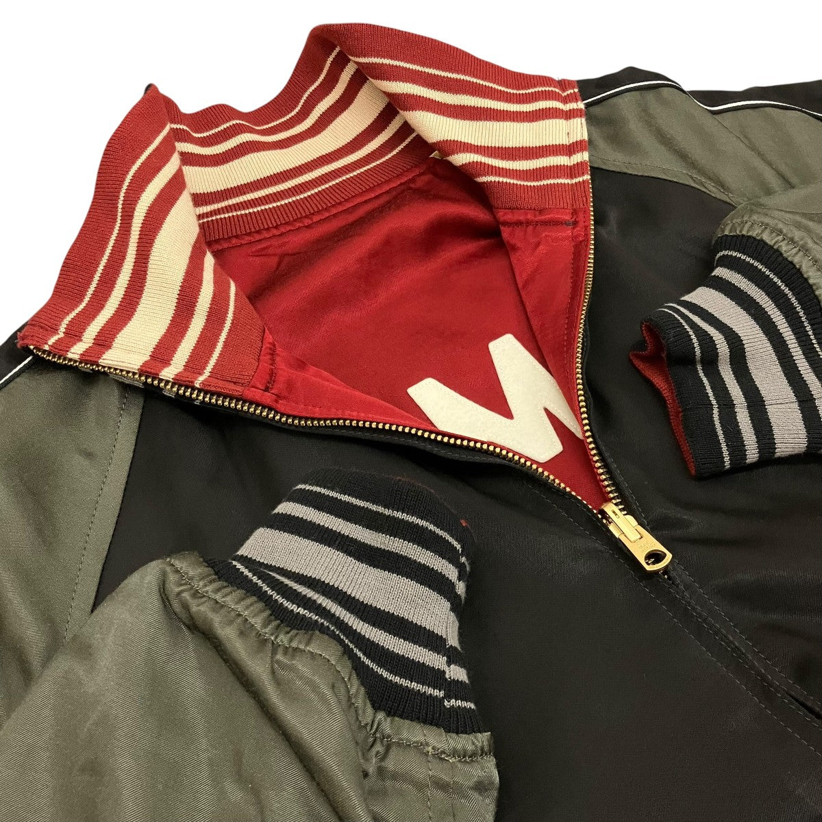 【REVERSIBLE SATIN JACKET】リバーシブルサテンジャケットHM31JK019