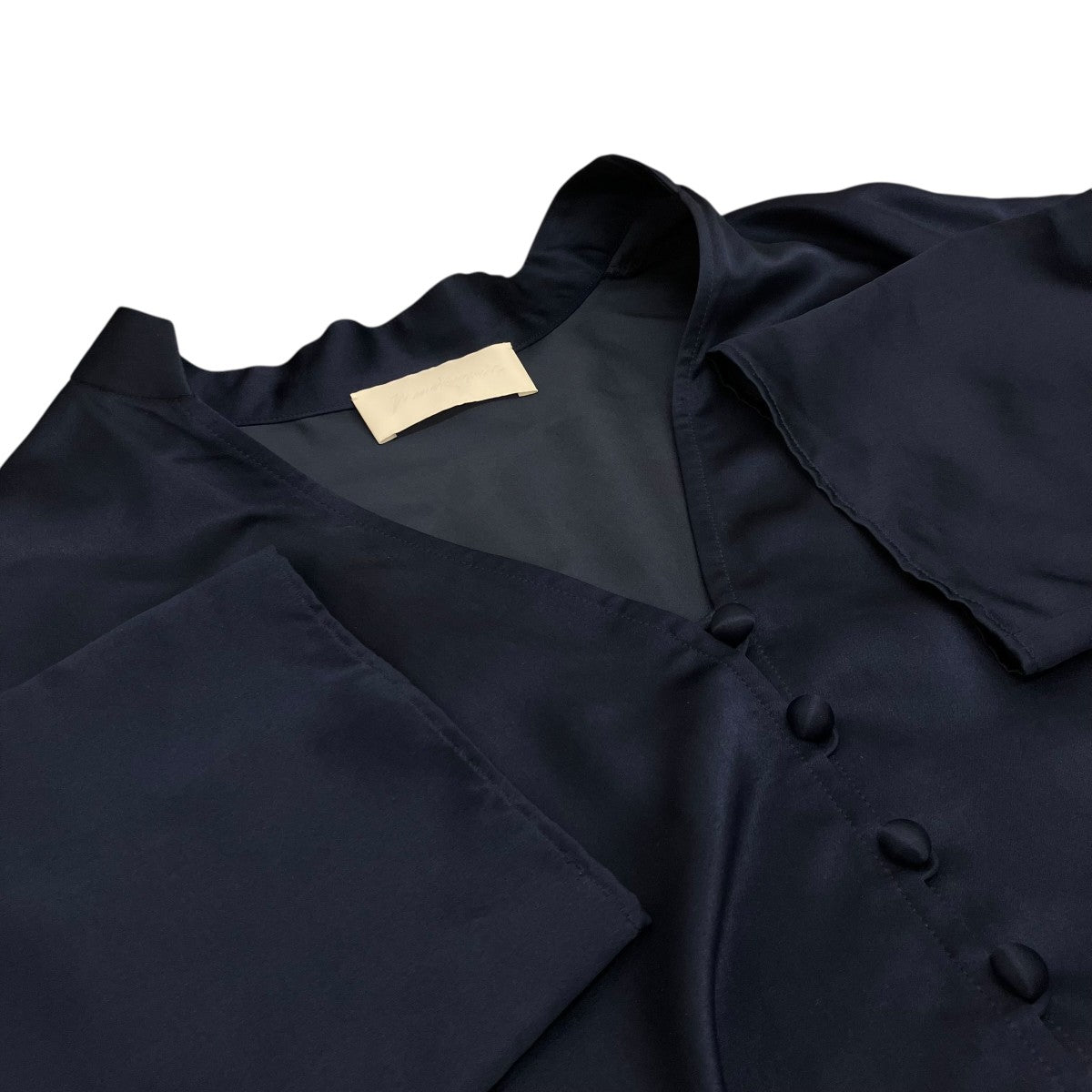 【OPEN NECK SILK DRESS】シルクワンピースMM19AW-DR716