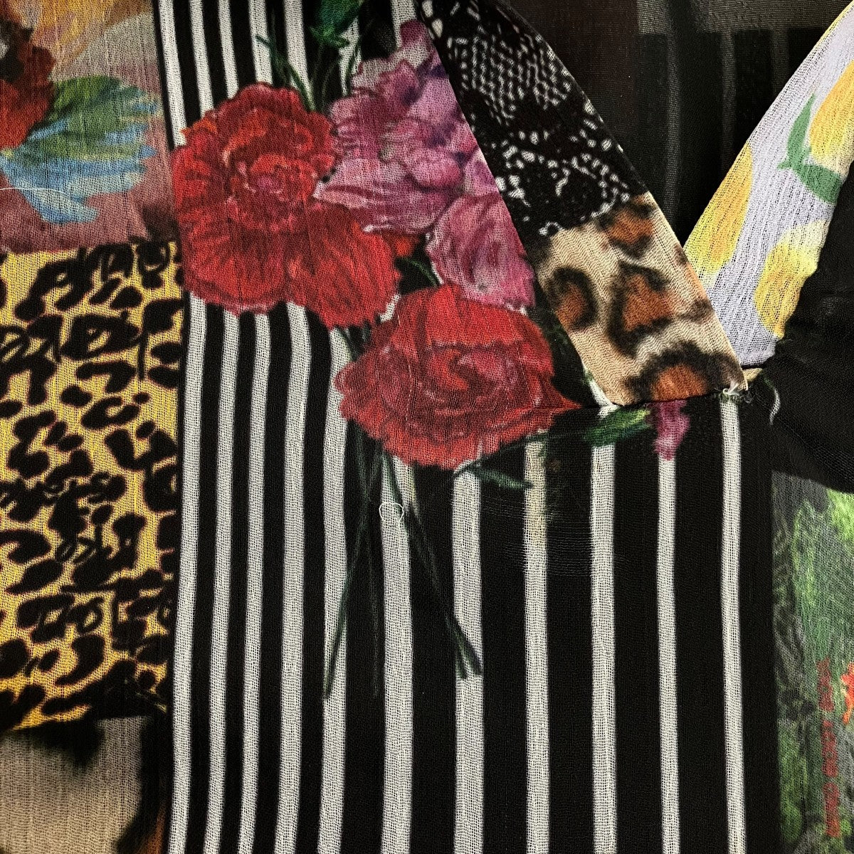 Desigual パッチワークライクワンピース21WWVW79 古着・中古-5枚目のアイテム画像