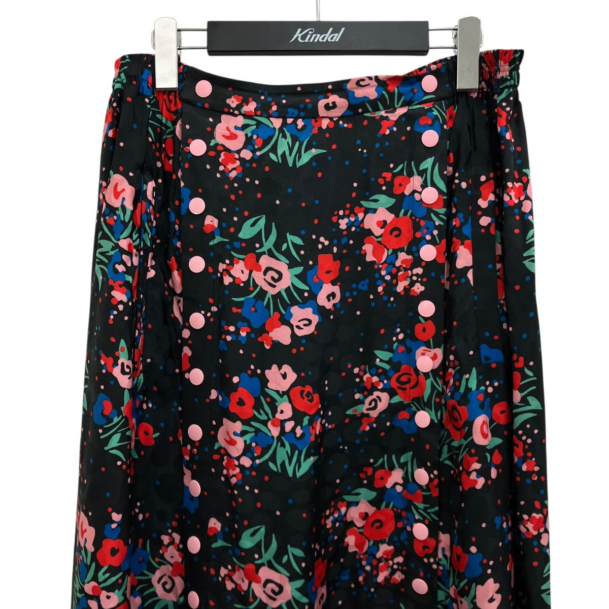 【THE BUTTON-UP SKIRT】花柄スカート