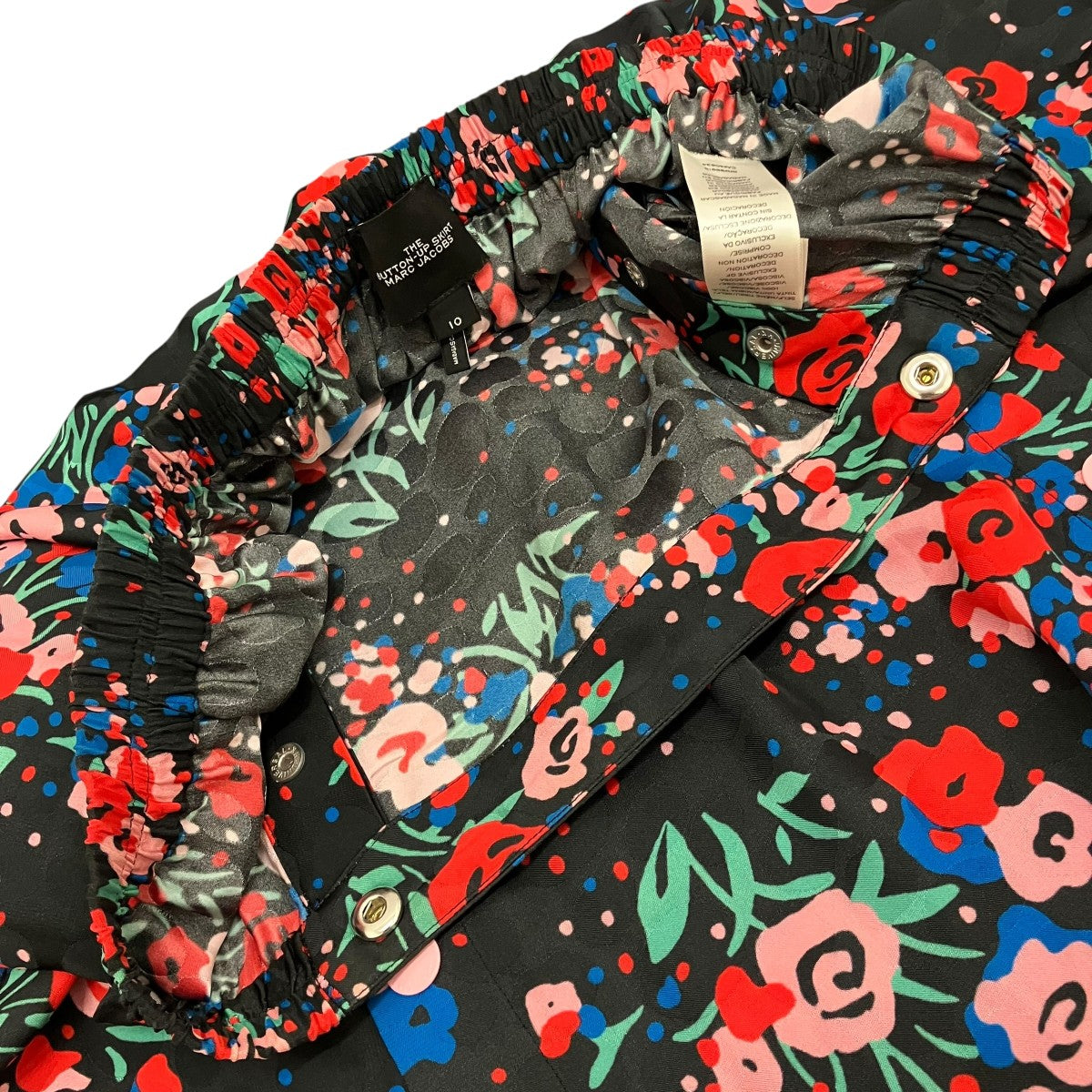 【THE BUTTON-UP SKIRT】花柄スカート