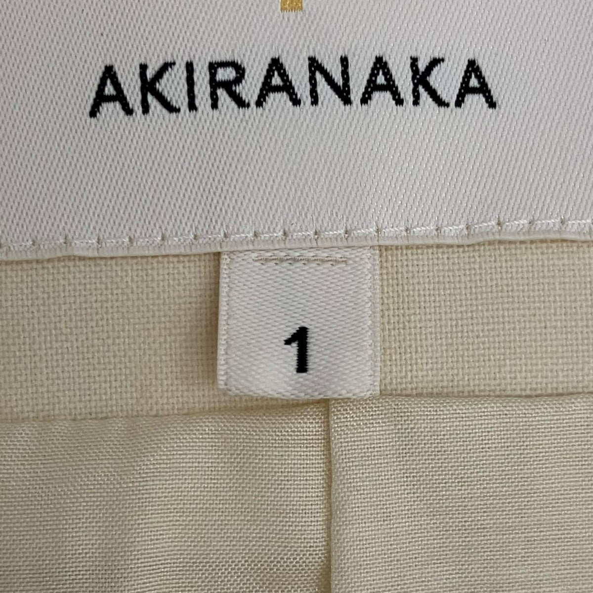 AKIRA NAKA 【LIDIA ASYMMETRIC JACKET】アシンメトリーカラージャケットAS2302-OW 古着・中古-6枚目のアイテム画像