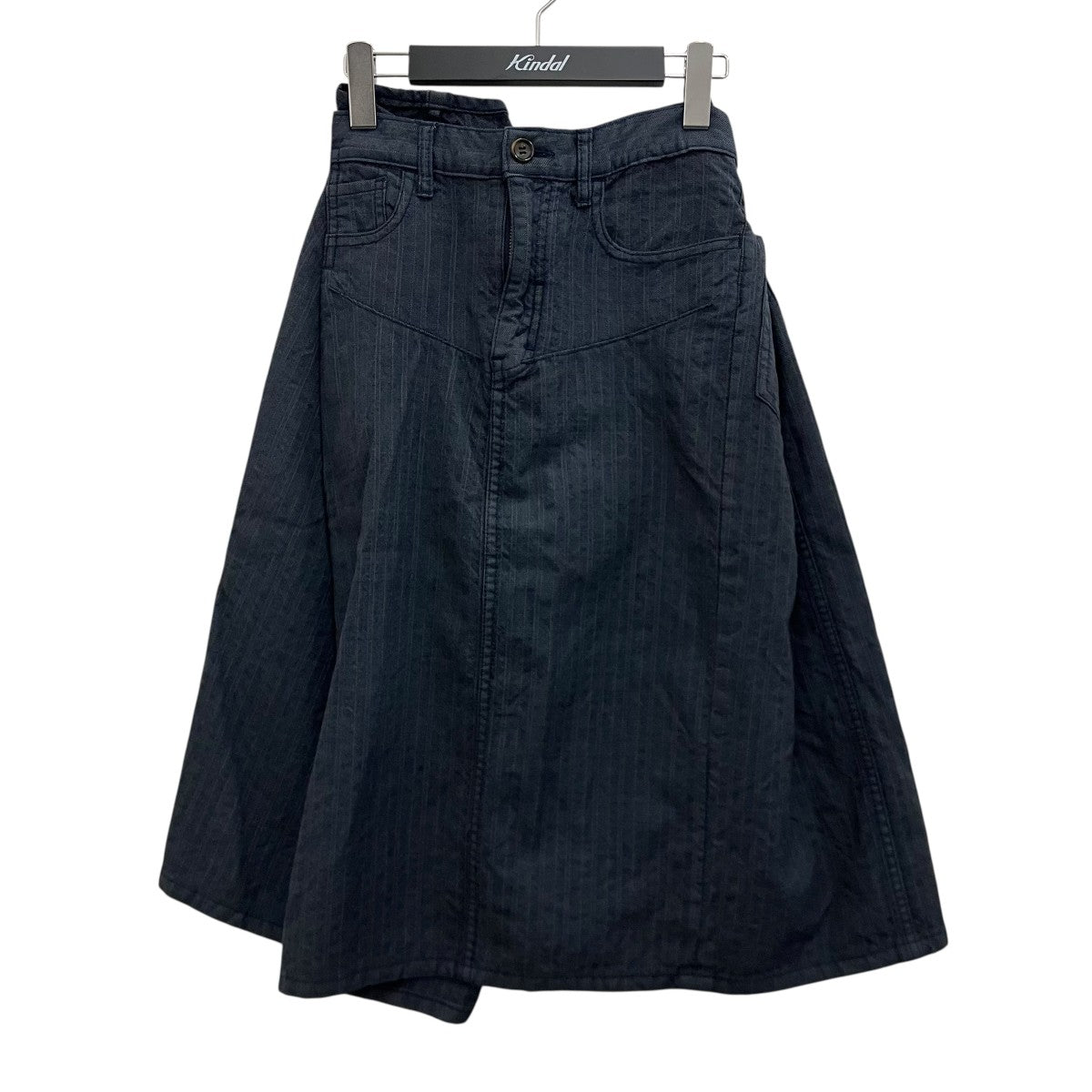 JUNYA WATANABE AD04再構築ストライプスカートJN-S048 古着・中古-1枚目のアイテム画像