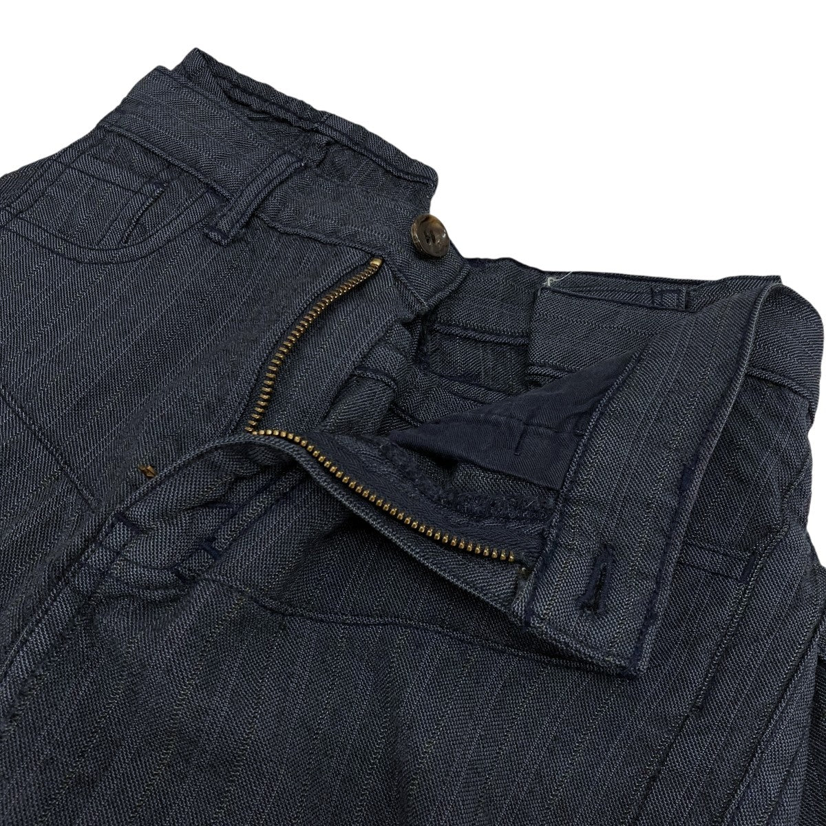 JUNYA WATANABE(ジュンヤワタナベ) AD04再構築ストライプスカートJN